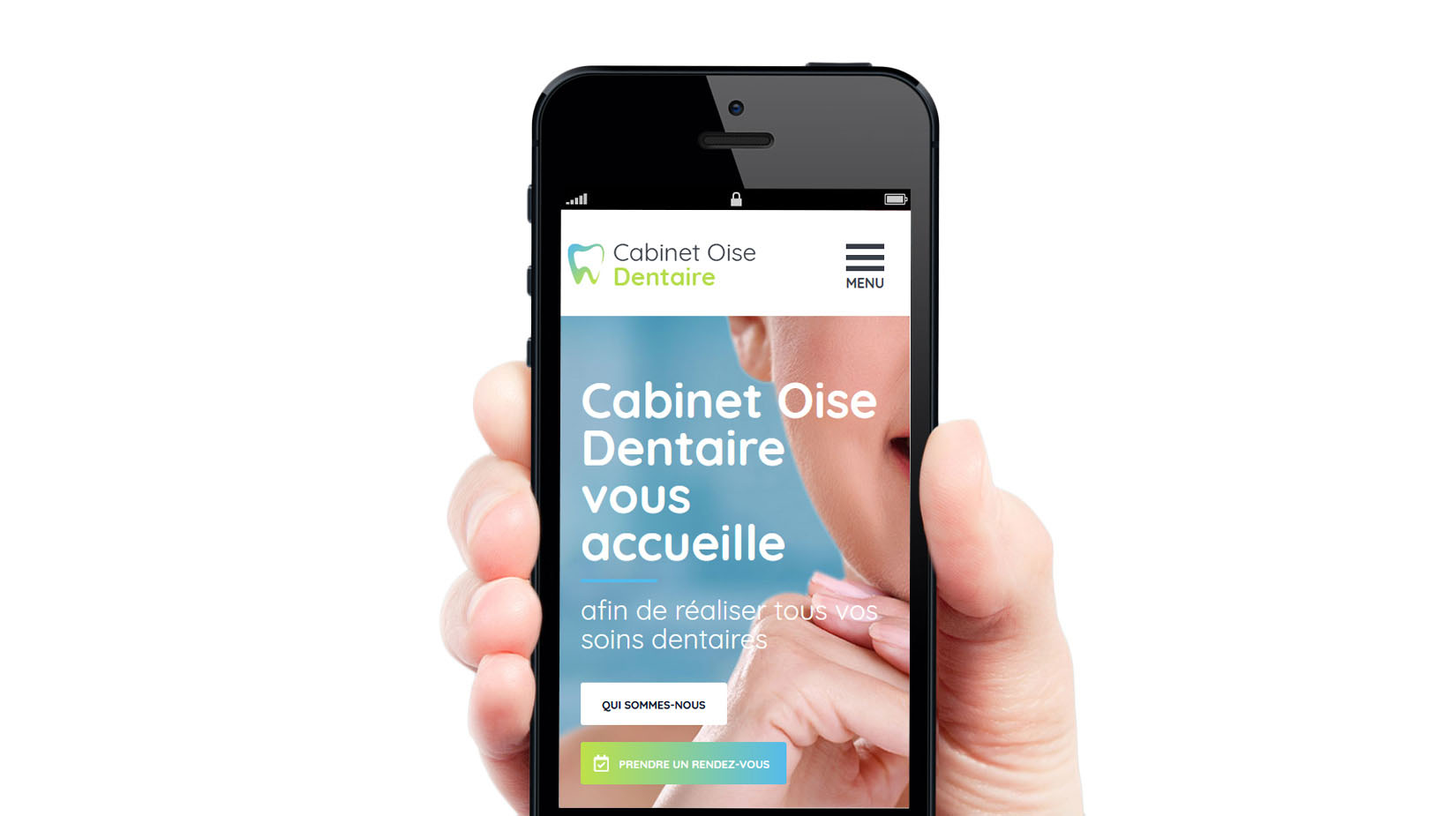 Création de site internet : Cabinet Oise Dentaire