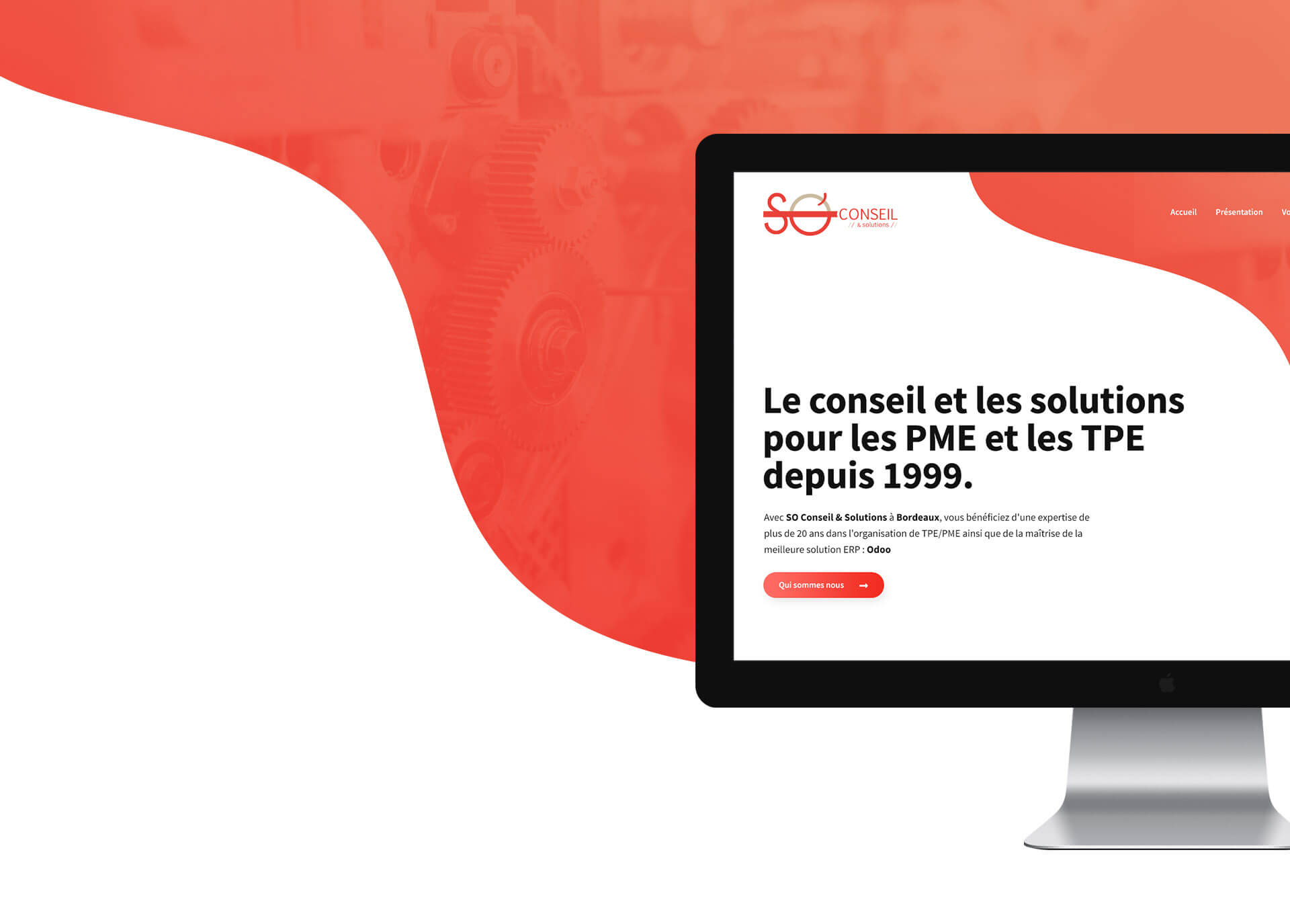 Création de site internet : SO Conseil