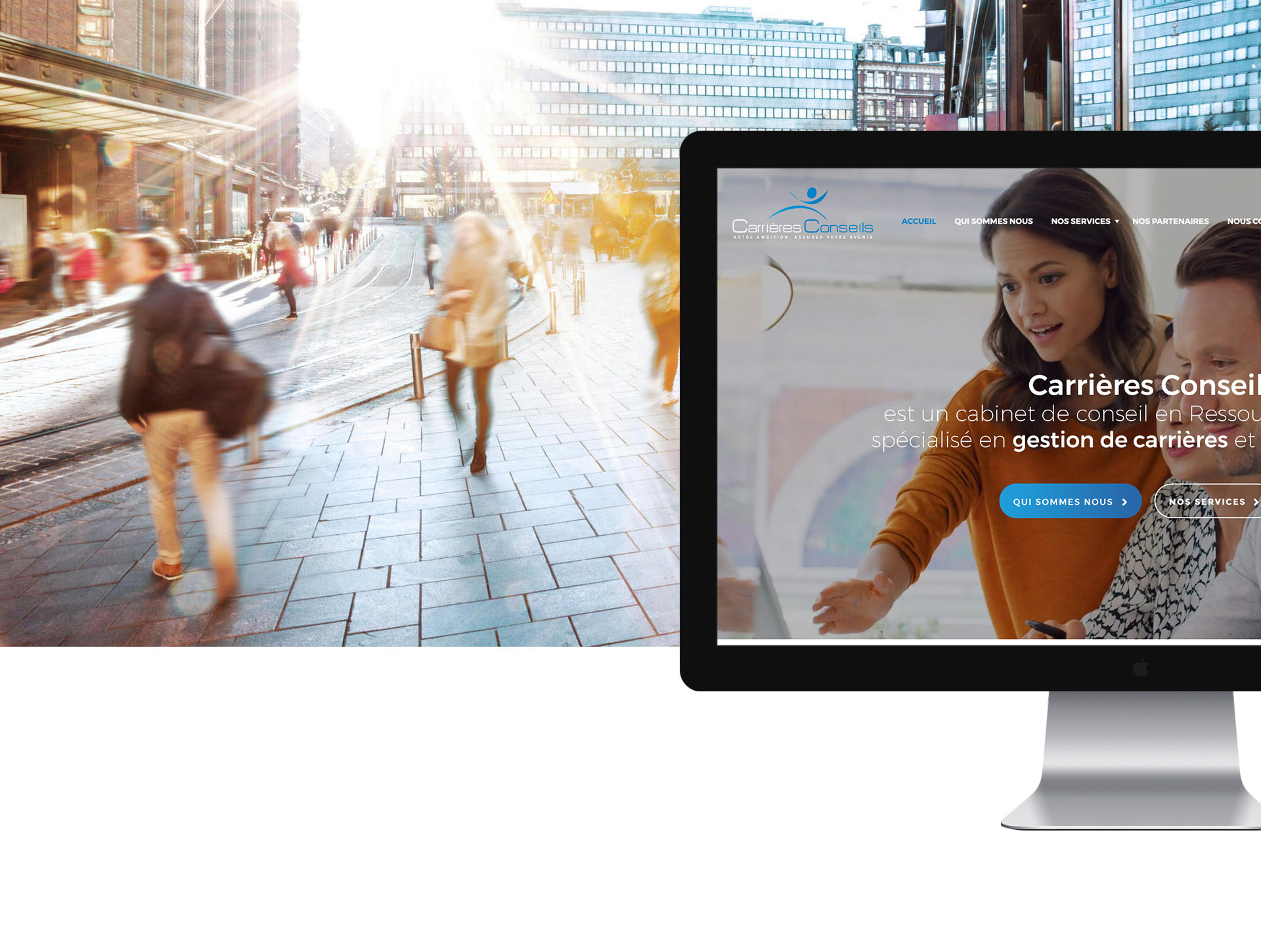 Création de site internet : Carrières Conseils